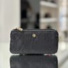 Portachiavi in Nylon Black e Pelle