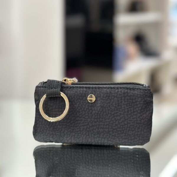 Portachiavi in Nylon Black e Pelle - immagine 4