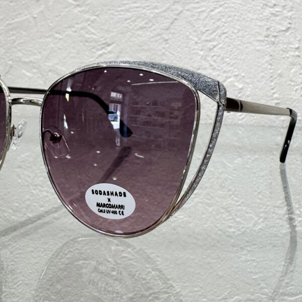 Sunglasses Glitter Silver - immagine 4