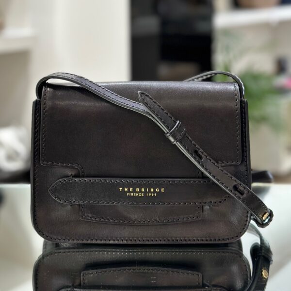 Tracolla Lucrezia small black