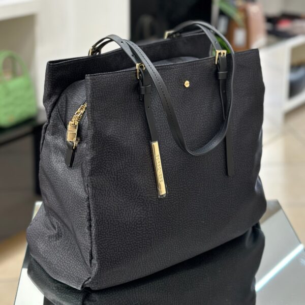 Shopping bag large black - immagine 3