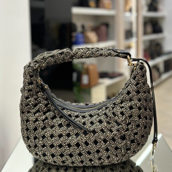 Hobo bag intreccio small op