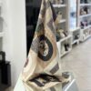 Foulard farfalla beige