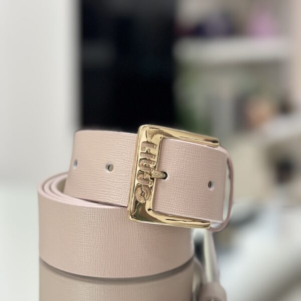 Cintura saffiano rosa - immagine 2