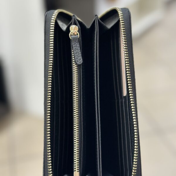 Portafoglio zip Soft Black - immagine 5