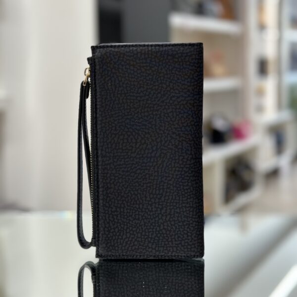Portafoglio con porta smartphone black - immagine 5