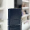 Portafoglio verticale slim blu - immagine 5