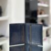 Portafoglio verticale slim blu - immagine 4