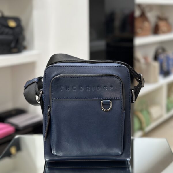 Tracolla Damiano Medium blu
