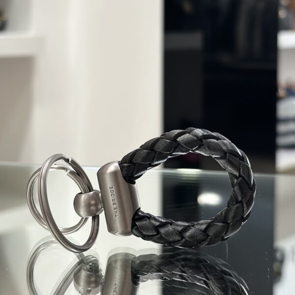 Portachiavi intreccio black