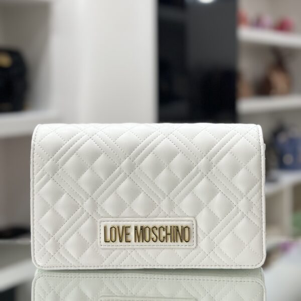 Pochette Matelassè white