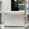 Pochette argento saffiano - immagine 4