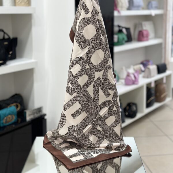 Foulard Logo Lettering Brulè/Op