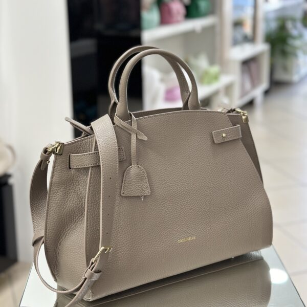 Coccinelle Hand Bag Klichè Grey - immagine 3