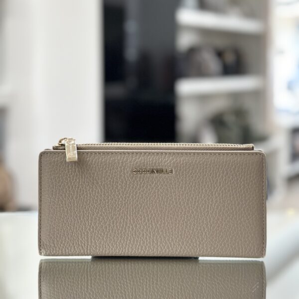 Portafoglio Metallic Soft Grey