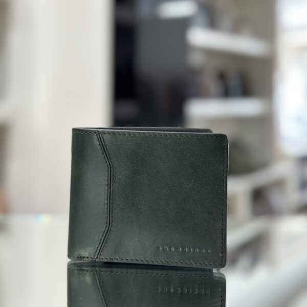Portafoglio Filippo Small Monete Green