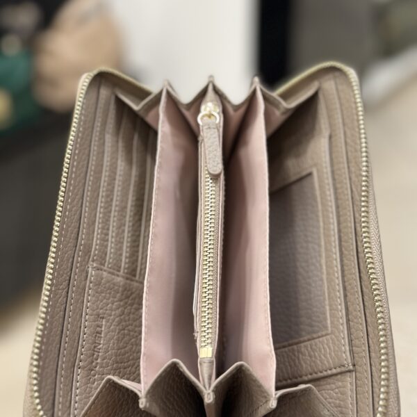 Portafoglio zip Soft grey - immagine 5