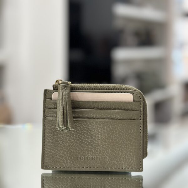 Coccinelle Portacarte Tassel Military