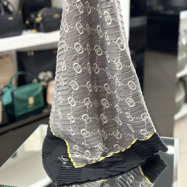 Foulard Monogram Plissè Black - immagine 4