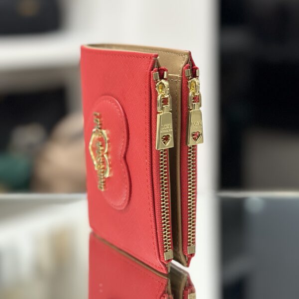 Portafoglio Small Saffiano Red - immagine 2