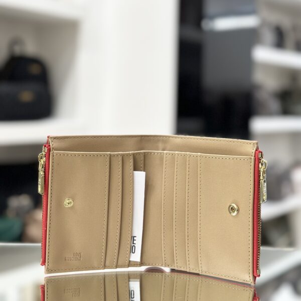 Portafoglio Small Saffiano Red - immagine 4
