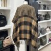 Poncho Mix Pied Poule Cammello - immagine 4