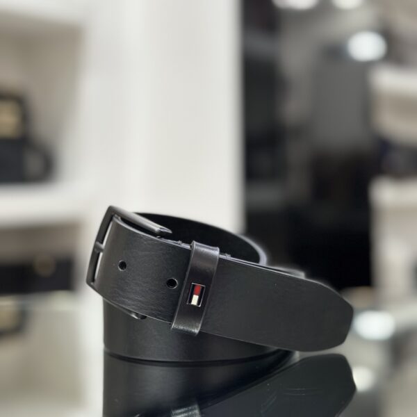 Cintura fibbia quadrata black - immagine 3