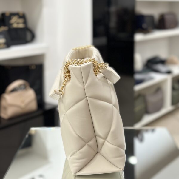 Shopping Bag rombi avorio - immagine 3
