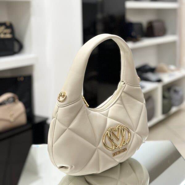 Hobo Bag rombi avorio - immagine 5