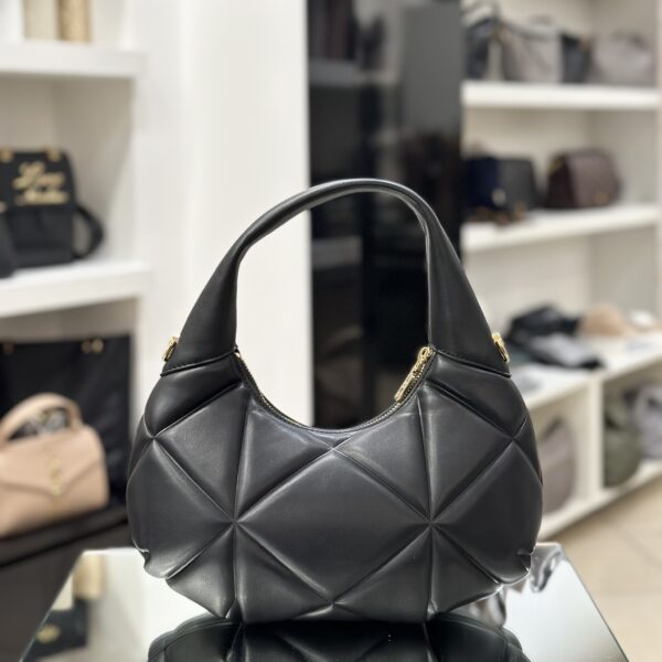 Hobo Bag rombi black - immagine 4