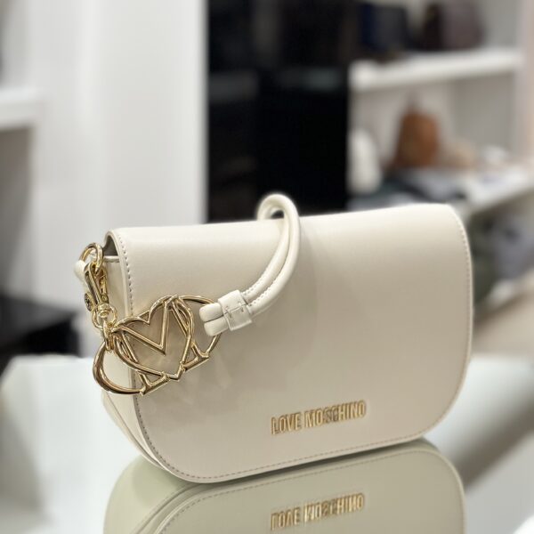 Borsa a spalla small basic avorio - immagine 2