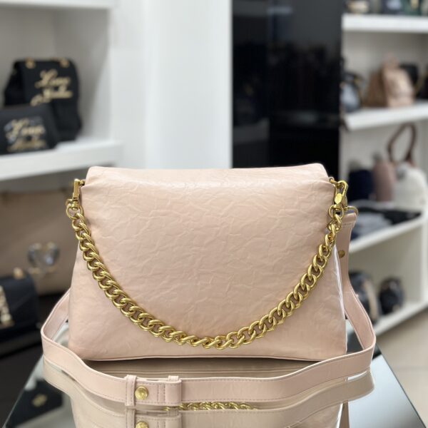 Borsa a spalla LaPuffy cipria - immagine 6