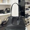 Coccinelle shopping bag coulissè medium black - immagine 3