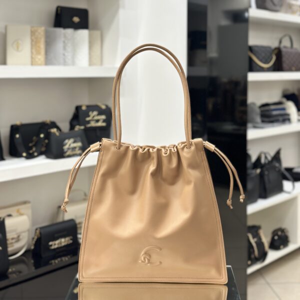 Coccinelle shopping bag coulissè large skin