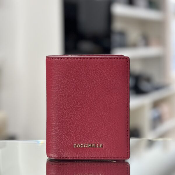 Portafoglio soft 3 scomparti red medium