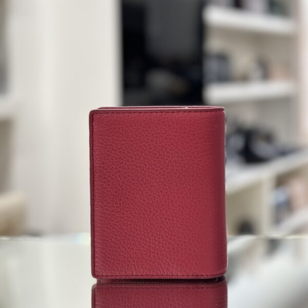 Portafoglio soft 3 scomparti red medium - immagine 3