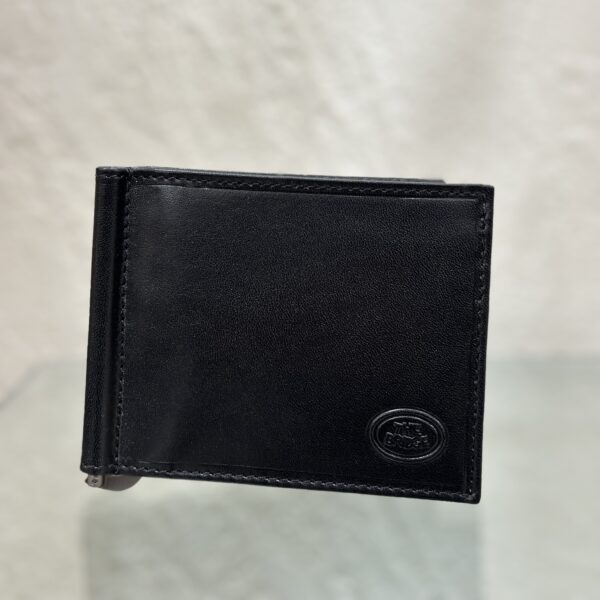 Portafoglio fermaglio black