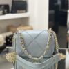 Borsa a spalla Isabel Small Azzurro - immagine 4