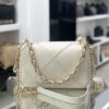 Borsa a spalla Isabel Medium Avorio - immagine 4