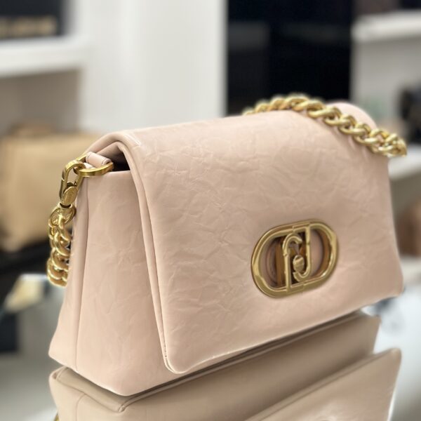 Borsa a spalla LaPuffy cipria medium - immagine 2