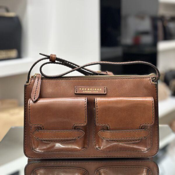 Shoulder bag cuoio