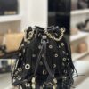 Secchiello Fringes Small Black