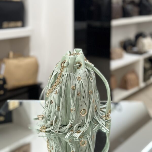 Secchiello Fringes Small Mint - immagine 4