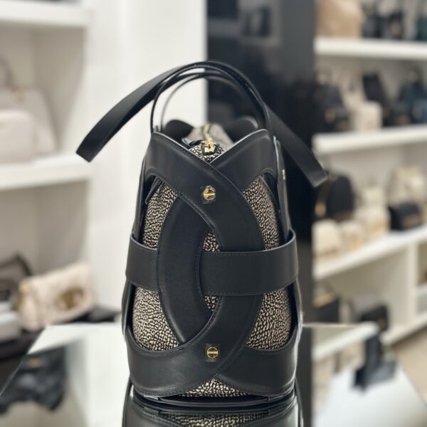 Shopping bag geometrica op classico - immagine 5