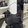 Borbonese Hobo Bag small black - immagine 3