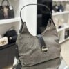 Borbonese Hobo Bag Large op - immagine 3