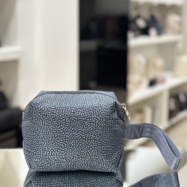 Pochette con polsiera denim - immagine 3