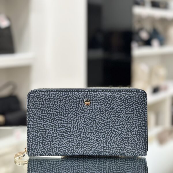 P.foglio Zip Around denim
