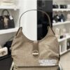 Borbonese Hobo Bag Large Beige