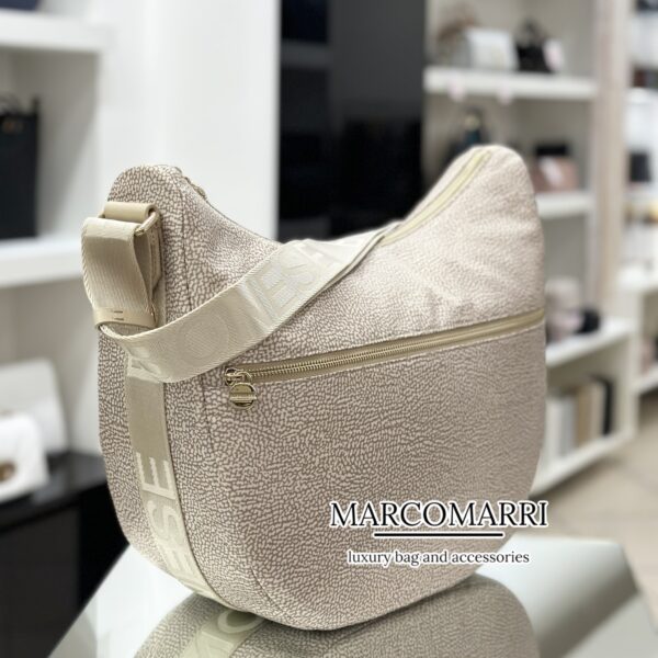 Luna Bag Media - Borbonese Sand - immagine 2